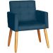 Cadeira Poltrona Conforto Para Escritório Sala Luxo MOBLAN decor