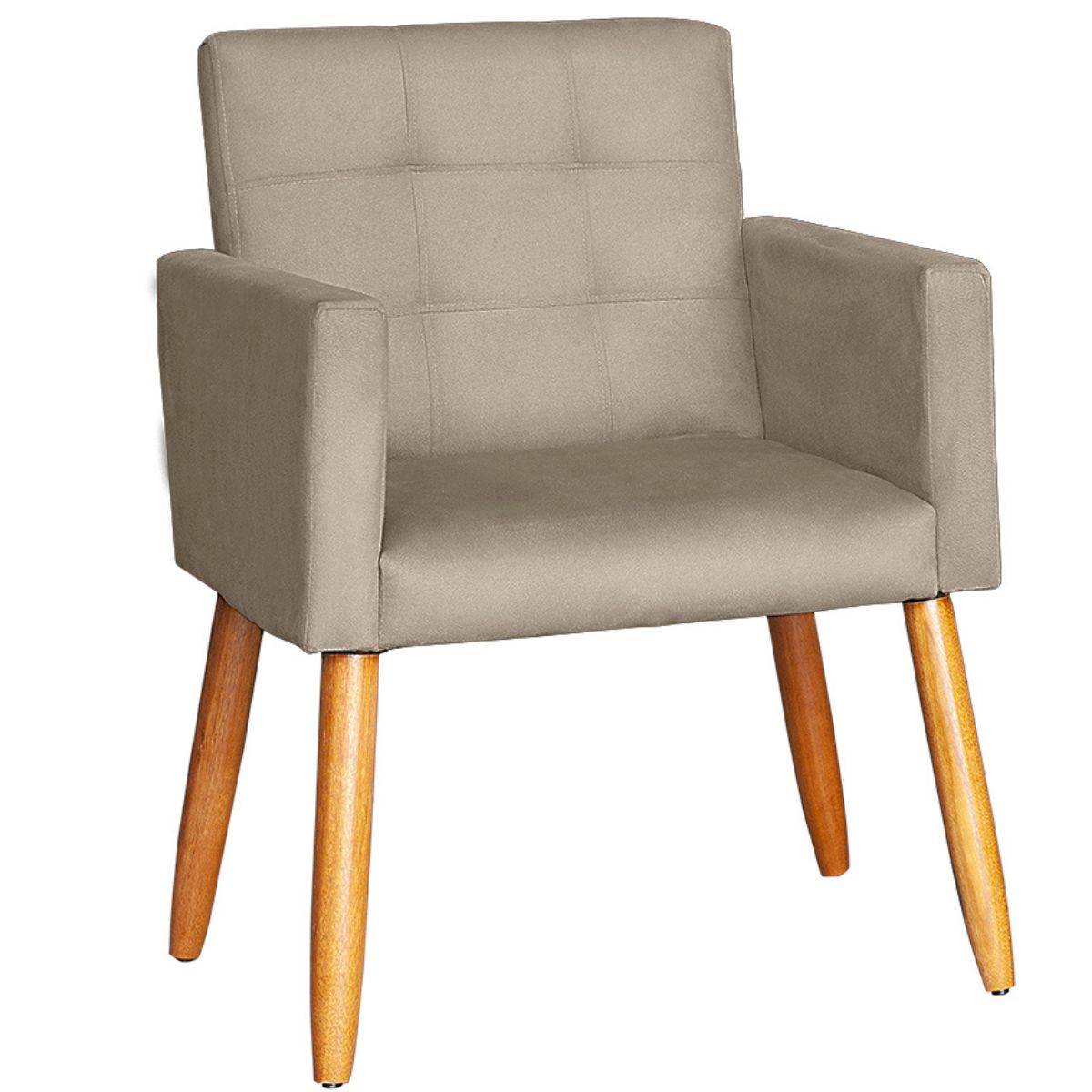 Cadeira Poltrona Conforto Para Escritório Sala Luxo MOBLAN decor