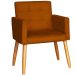 Cadeira Poltrona Conforto Para Escritório Sala Luxo MOBLAN decor
