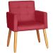 Cadeira Poltrona Conforto Para Escritório Sala Luxo MOBLAN decor