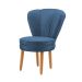 Cadeira Poltrona Para Recepção Tecido Veludo Decorativa MOBLAN decor