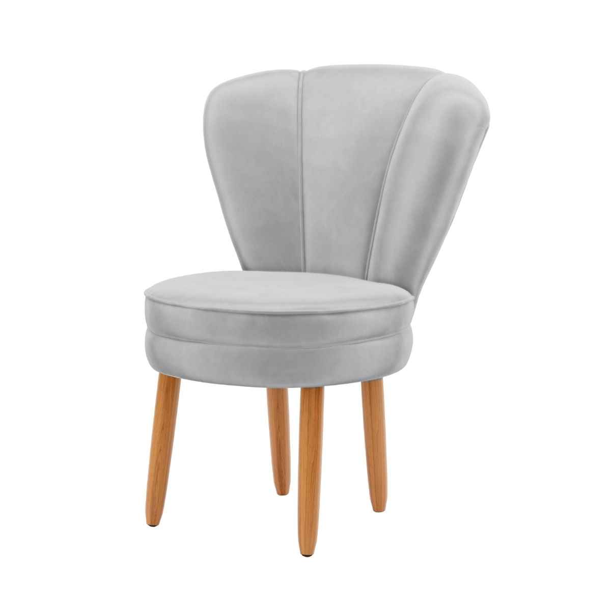 Cadeira Poltrona Para Recepção Tecido Veludo Decorativa MOBLAN decor