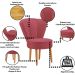 Conjunto 2 Poltronas para Cozinha Confortável Pés de Madeira MOBLAN decor