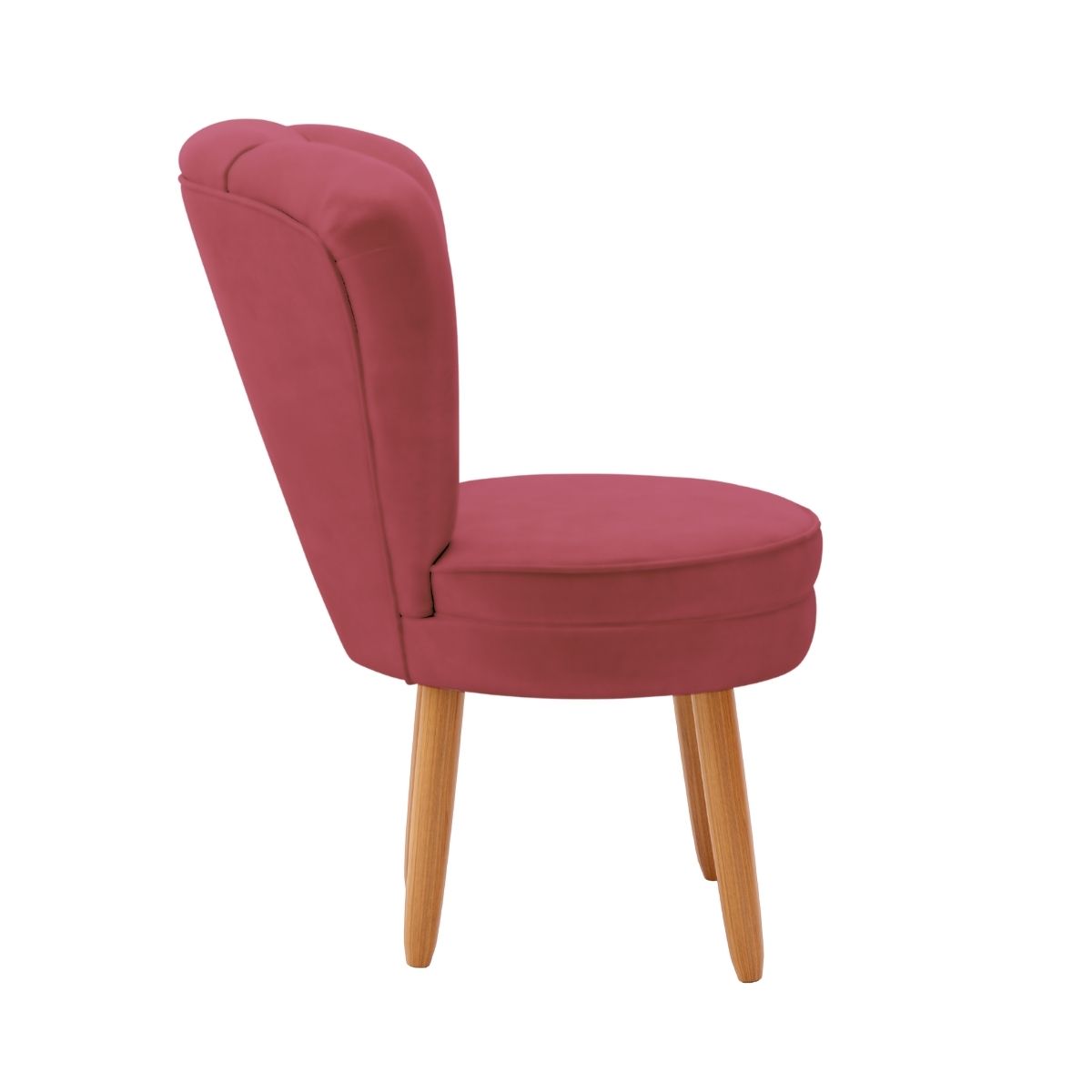 Conjunto 2 Poltronas para Cozinha Confortável Pés de Madeira MOBLAN decor
