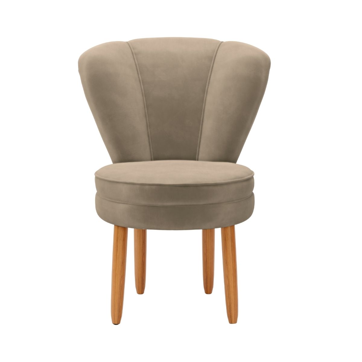 Conjunto 2 Poltronas para Cozinha Confortável Pés de Madeira MOBLAN decor