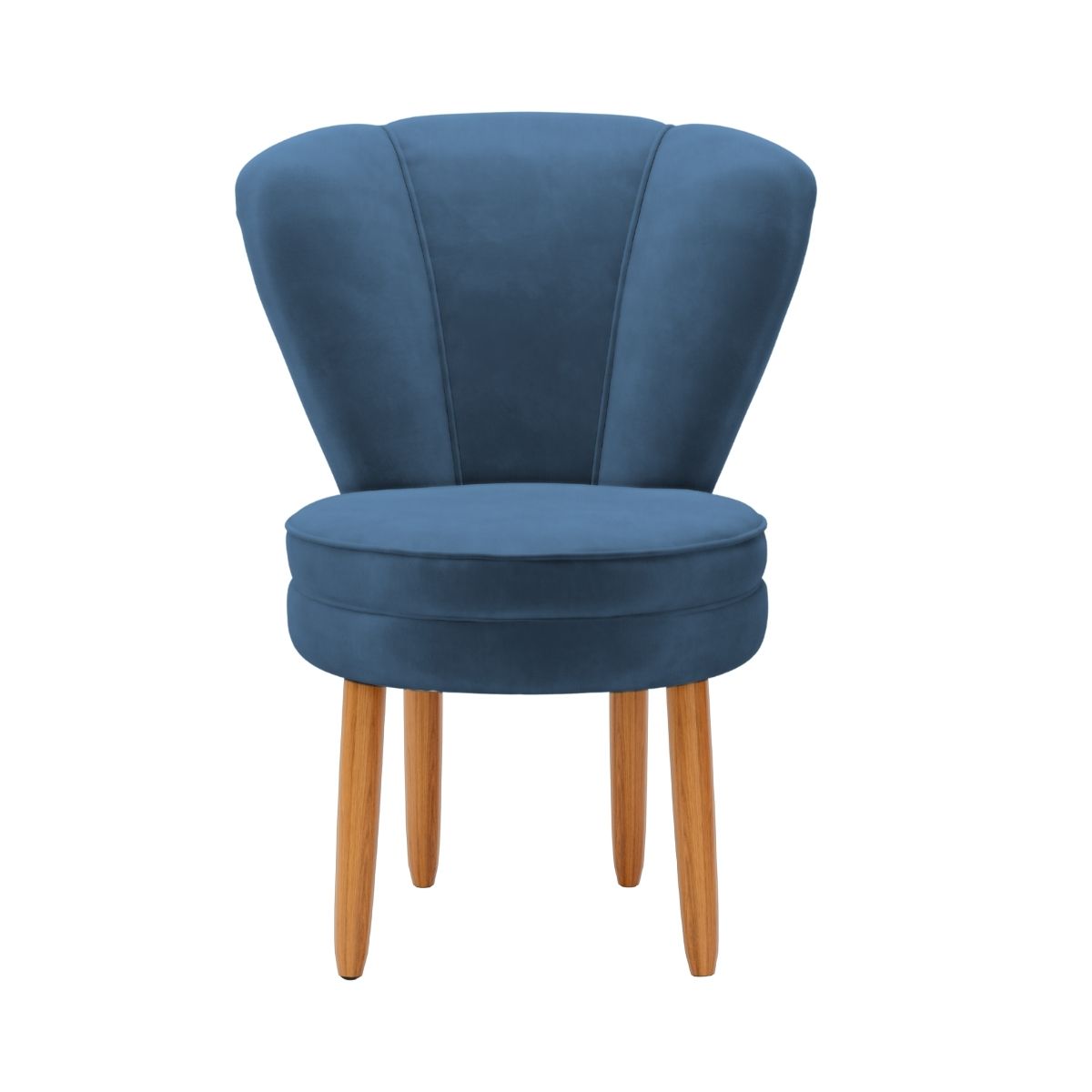 Conjunto 2 Poltronas para Cozinha Confortável Pés de Madeira MOBLAN decor