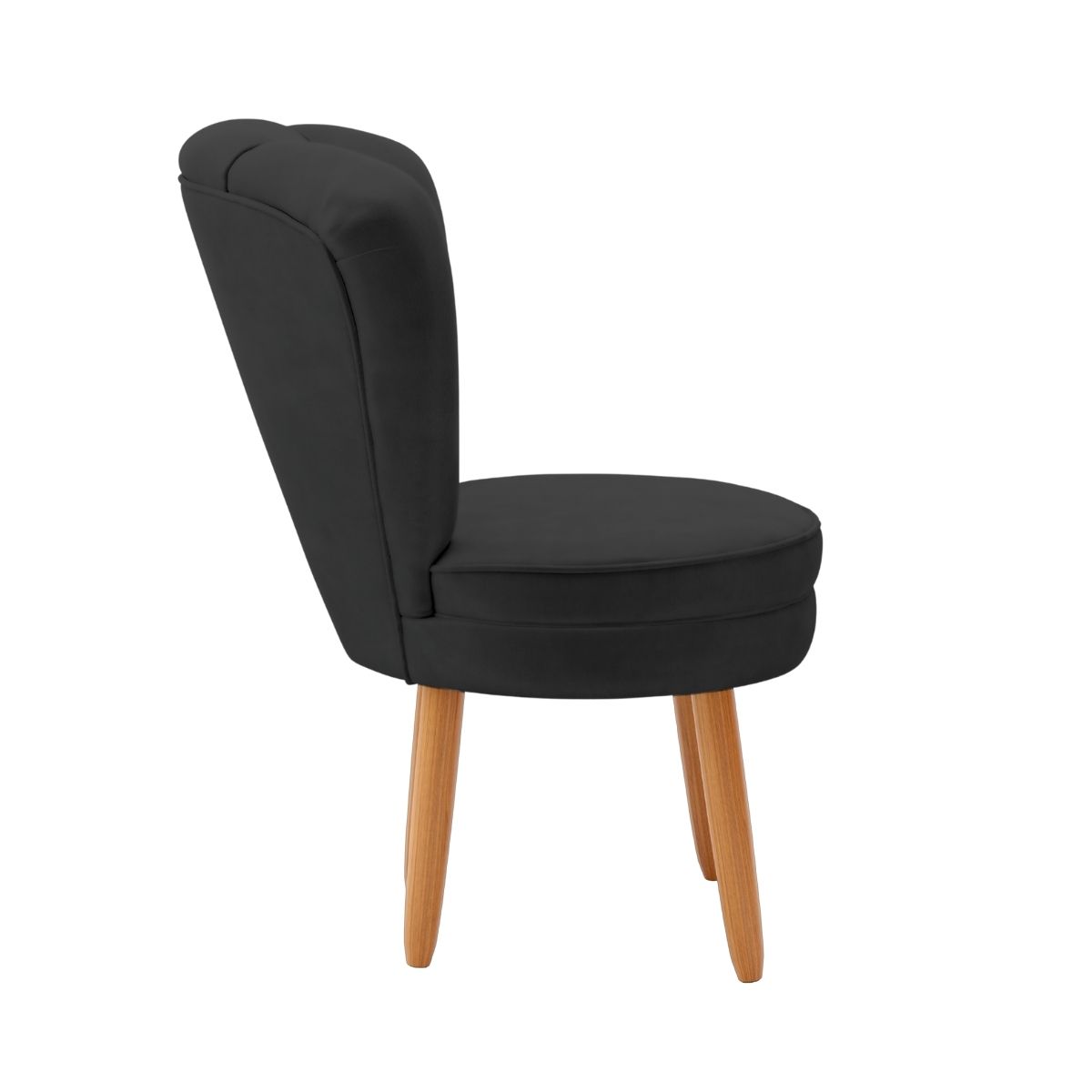 Conjunto 2 Poltronas para Cozinha Confortável Pés de Madeira MOBLAN decor