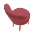 Conjunto 2 Poltronas para Cozinha Confortável Pés de Madeira MOBLAN decor