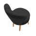 Conjunto 2 Poltronas para Cozinha Confortável Pés de Madeira MOBLAN decor