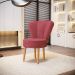 Conjunto 2 Poltronas para Cozinha Confortável Pés de Madeira MOBLAN decor