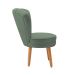 Conjunto 2 Poltronas para Cozinha Confortável Pés de Madeira MOBLAN decor
