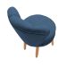 Conjunto 2 Poltronas para Cozinha Confortável Pés de Madeira MOBLAN decor