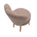 Conjunto 2 Poltronas para Cozinha Confortável Pés de Madeira MOBLAN decor
