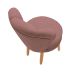 Conjunto 2 Poltronas para Cozinha Confortável Pés de Madeira MOBLAN decor