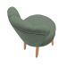 Conjunto 2 Poltronas para Cozinha Confortável Pés de Madeira MOBLAN decor