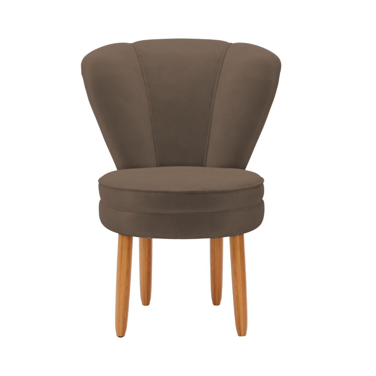 Conjunto 2 Poltronas para Cozinha Confortável Pés de Madeira MOBLAN decor