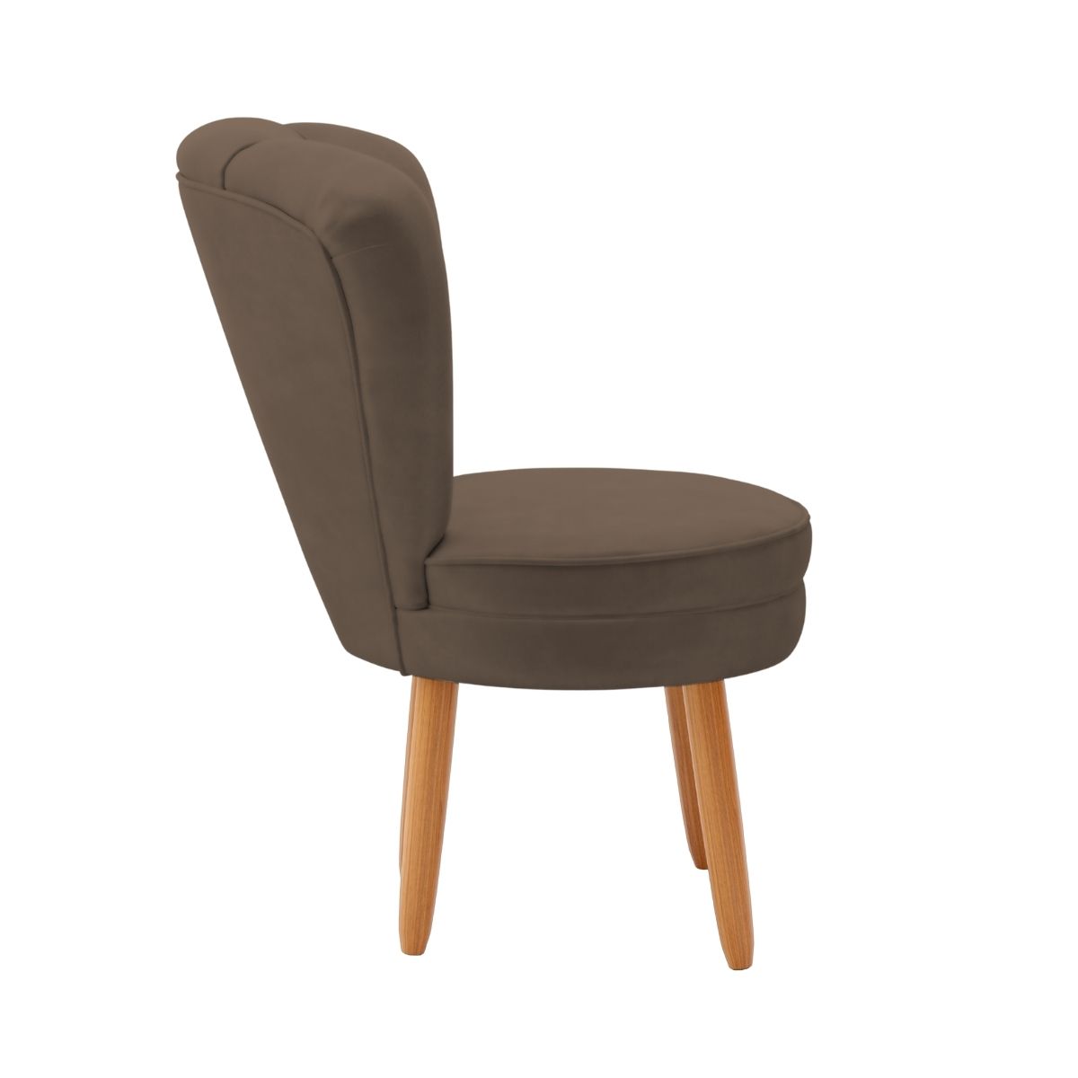 Conjunto 2 Poltronas para Cozinha Confortável Pés de Madeira MOBLAN decor
