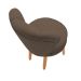Conjunto 2 Poltronas para Cozinha Confortável Pés de Madeira MOBLAN decor
