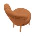 Conjunto 2 Poltronas para Cozinha Confortável Pés de Madeira MOBLAN decor