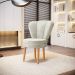 Conjunto 2 Poltronas para Cozinha Confortável Pés de Madeira MOBLAN decor