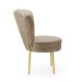 Conjunto 4 Cadeiras Moderna para Penteadeira Camarim Tecido Veludo Resistente MOBLAN decor