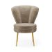 Conjunto 4 Cadeiras Moderna para Penteadeira Camarim Tecido Veludo Resistente MOBLAN decor