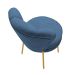 Conjunto 4 Cadeiras Moderna para Penteadeira Camarim Tecido Veludo Resistente MOBLAN decor