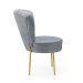Conjunto 4 Cadeiras Moderna para Penteadeira Camarim Tecido Veludo Resistente MOBLAN decor