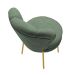 Conjunto 4 Cadeiras Moderna para Penteadeira Camarim Tecido Veludo Resistente MOBLAN decor