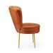 Conjunto 4 Cadeiras Moderna para Penteadeira Camarim Tecido Veludo Resistente MOBLAN decor