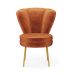 Conjunto 4 Cadeiras Moderna para Penteadeira Camarim Tecido Veludo Resistente MOBLAN decor