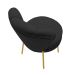 Conjunto 4 Cadeiras Moderna para Penteadeira Camarim Tecido Veludo Resistente MOBLAN decor