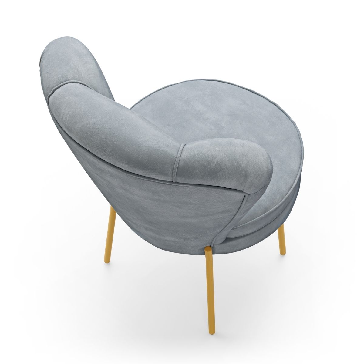 Conjunto 5 Cadeiras Decor para Estúdio de Beleza Maquiagem Pés de Ferro Resistente MOBLAN decor
