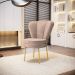 Conjunto 5 Cadeiras Decor para Estúdio de Beleza Maquiagem Pés de Ferro Resistente MOBLAN decor