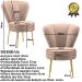 Conjunto 5 Cadeiras Decor para Estúdio de Beleza Maquiagem Pés de Ferro Resistente MOBLAN decor