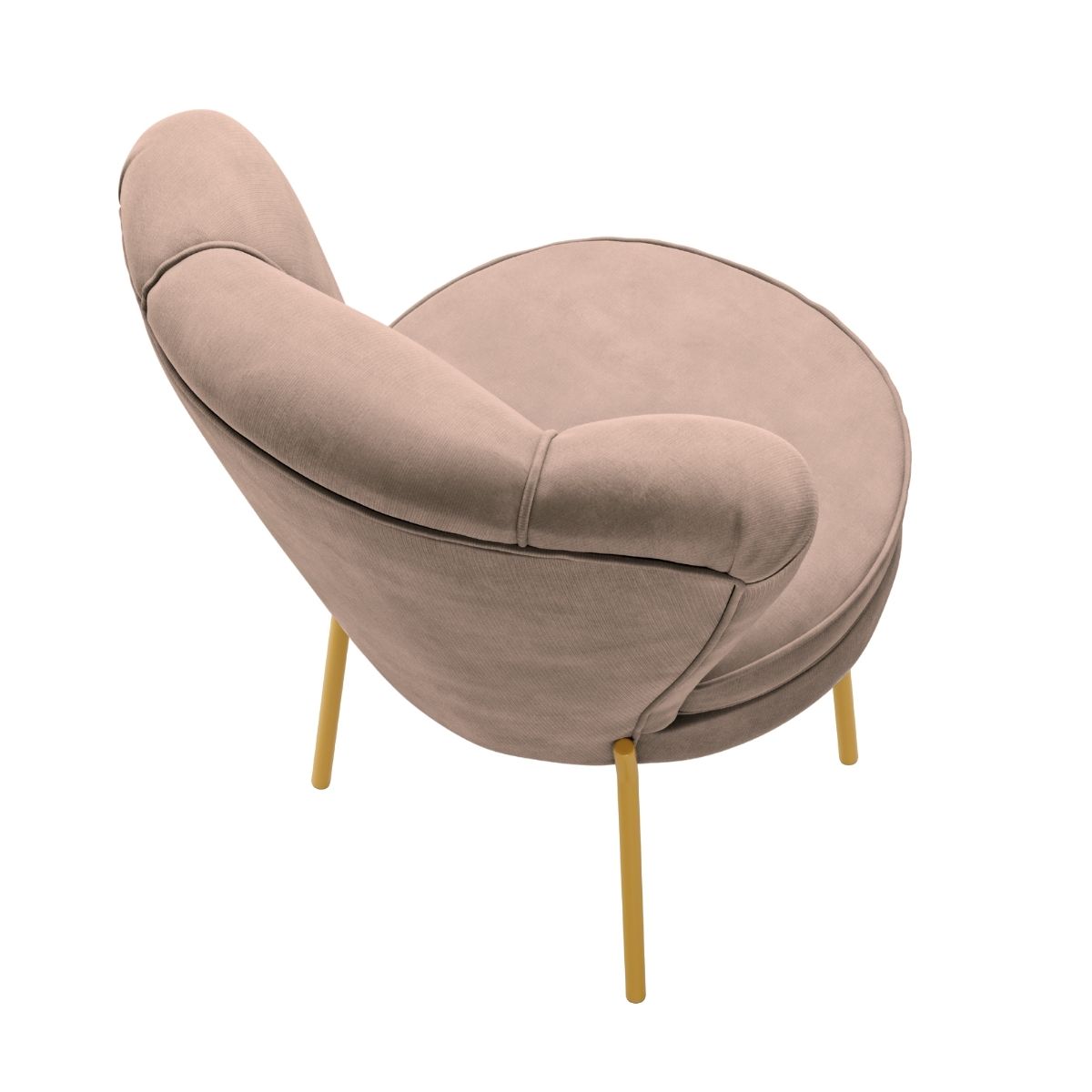 Conjunto 5 Cadeiras Decor para Estúdio de Beleza Maquiagem Pés de Ferro Resistente MOBLAN decor