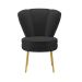 Conjunto 5 Cadeiras Decor para Estúdio de Beleza Maquiagem Pés de Ferro Resistente MOBLAN decor