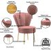 Conjunto 5 Cadeiras Decor para Estúdio de Beleza Maquiagem Pés de Ferro Resistente MOBLAN decor
