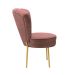 Conjunto 5 Cadeiras Decor para Estúdio de Beleza Maquiagem Pés de Ferro Resistente MOBLAN decor
