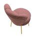 Conjunto 5 Cadeiras Decor para Estúdio de Beleza Maquiagem Pés de Ferro Resistente MOBLAN decor