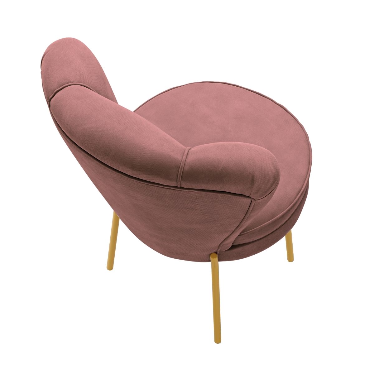 Conjunto 5 Cadeiras Decor para Estúdio de Beleza Maquiagem Pés de Ferro Resistente MOBLAN decor