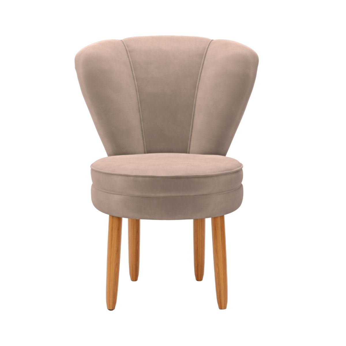 Jogo 4 Poltronas Resistente para Recepção Decor Moderna Tecido Veludo MOBLAN decor