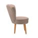 Jogo 4 Poltronas Resistente para Recepção Decor Moderna Tecido Veludo MOBLAN decor