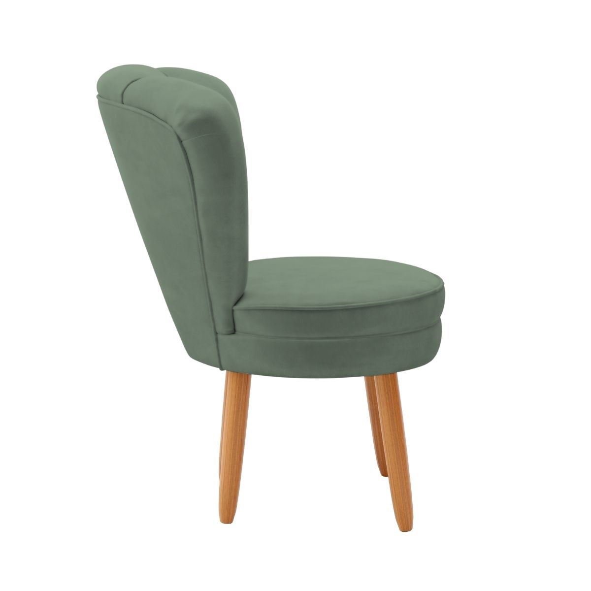 Jogo 4 Poltronas Resistente para Recepção Decor Moderna Tecido Veludo MOBLAN decor