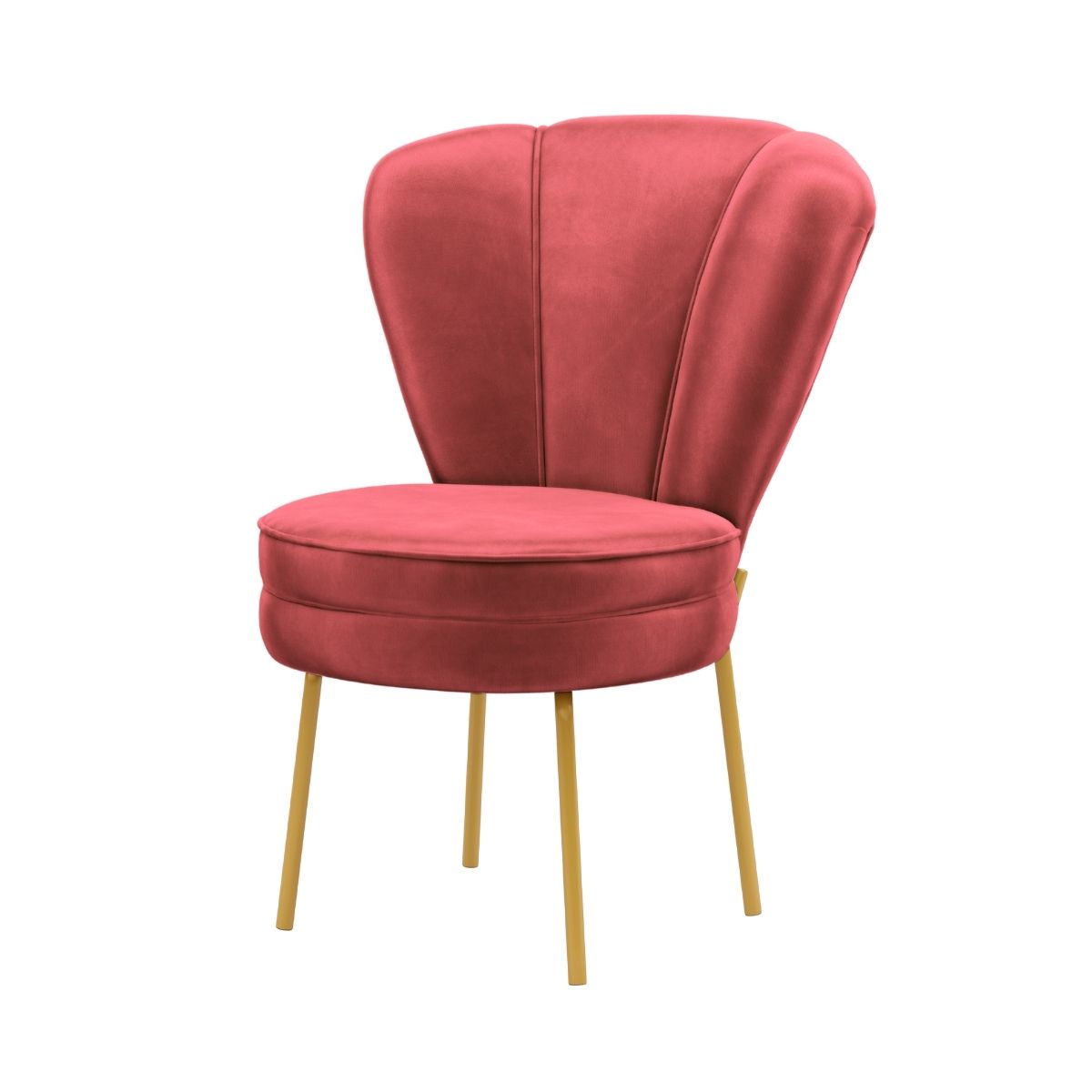 Jogo 6 Cadeiras para Recepção Moderna Sala de Espera Tecido Veludo Confortável MOBLAN decor