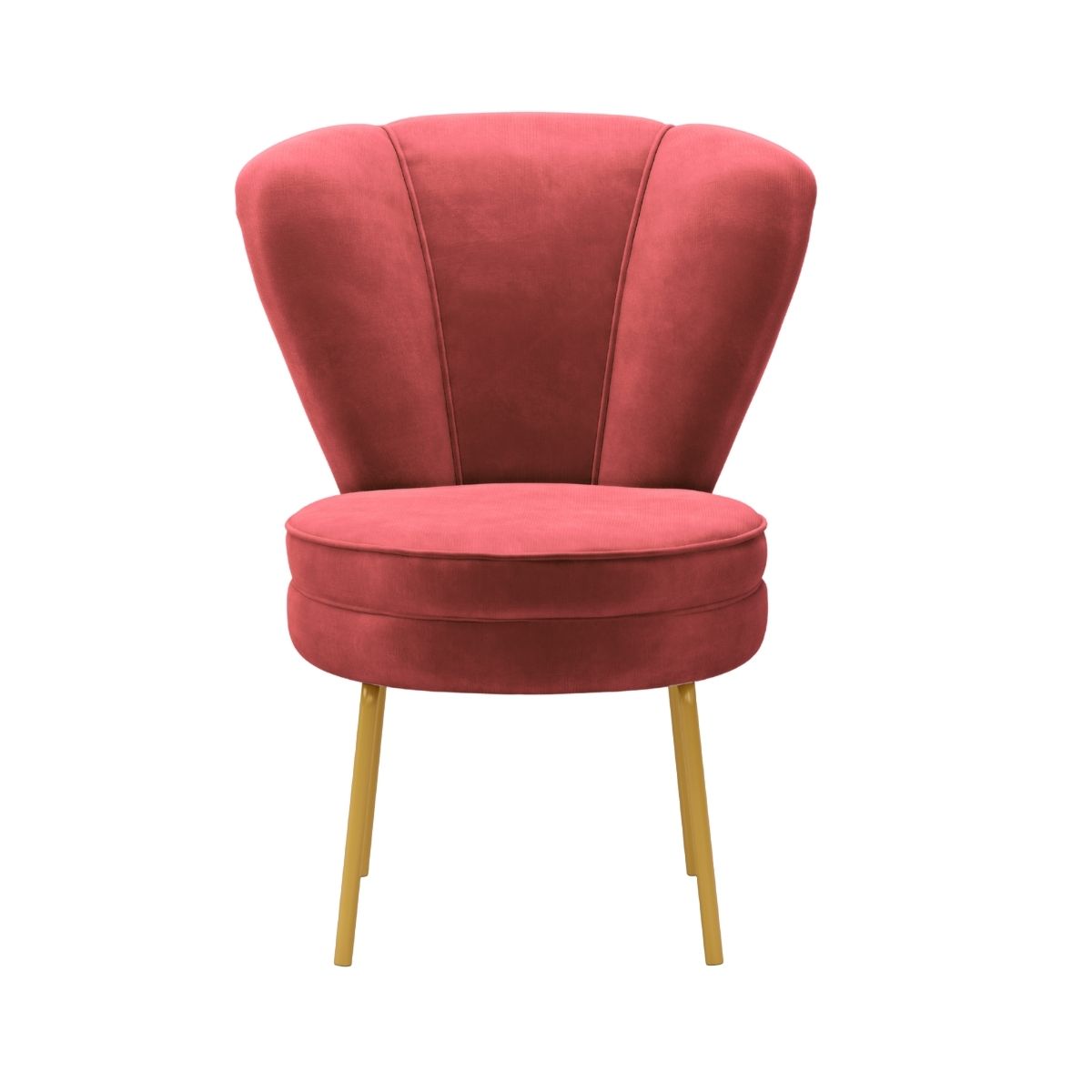 Jogo 6 Cadeiras para Recepção Moderna Sala de Espera Tecido Veludo Confortável MOBLAN decor