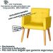 Jogo Sofá 2 Lugares com 2 Poltronas para Recepção Resistente MOBLAN decor
