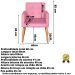 Jogo Sofá 2 Lugares com 2 Poltronas para Recepção Resistente MOBLAN decor