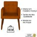 Jogo Sofá 2 Lugares com 2 Poltronas para Recepção Resistente MOBLAN decor