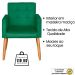 Jogo Sofá 2 Lugares com 2 Poltronas para Recepção Resistente MOBLAN decor